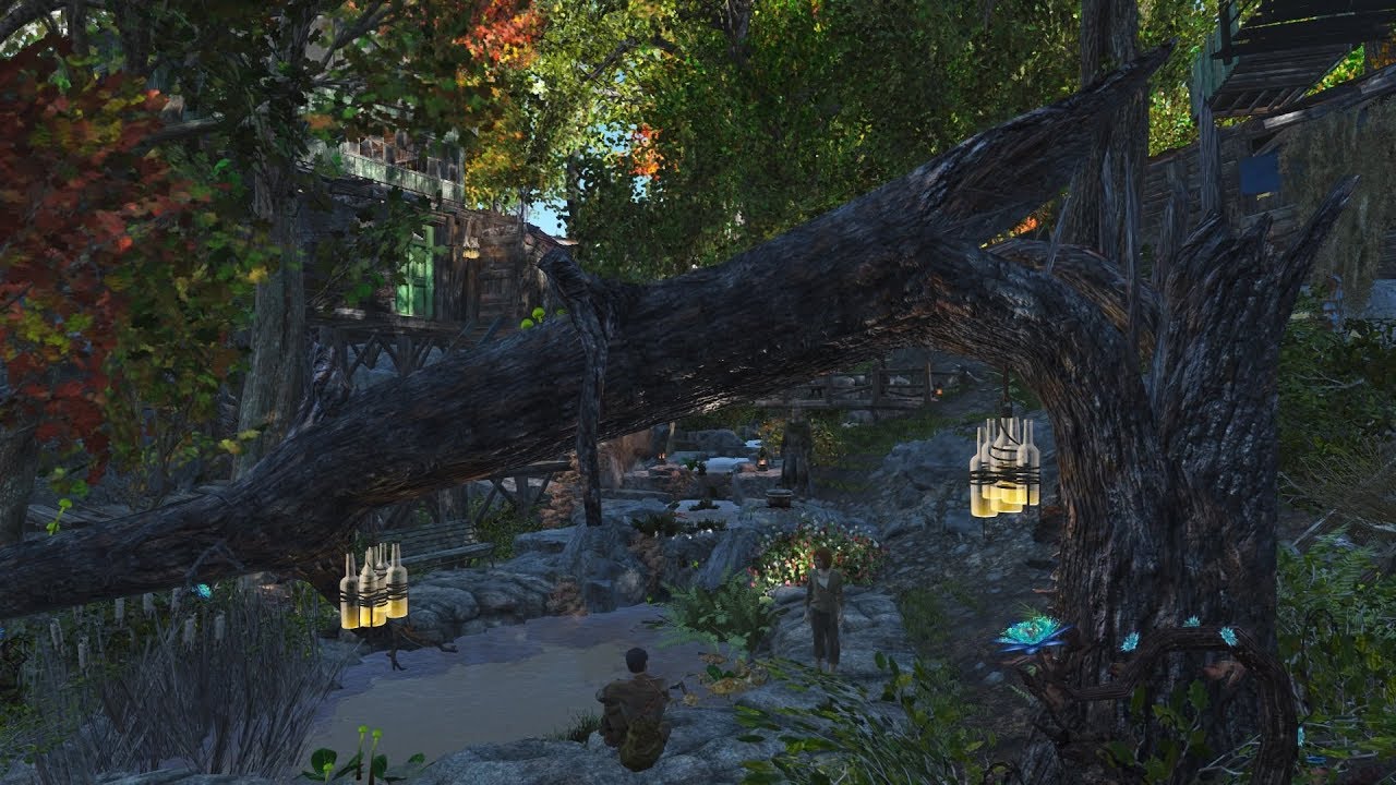 Fallout 4 Secret Woodland Settlement - PS4