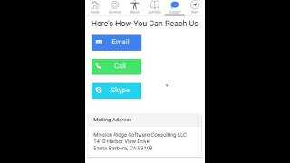 Mission Ridge Software Consulting Android Mobile Application screenshot 1