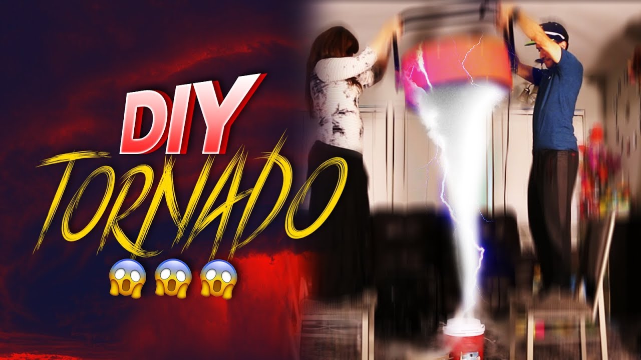 How To Make An Indoor Tornado In 3 Easy Steps!
