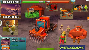 ZOMBIE SAFARI DEADLAND MAP WALKTHROUGH GAMEPLAY PROGRESS 50% ZOMBIE GAME ANDROID/IOS/PC 