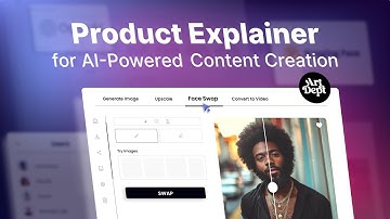 ArtDept.AI: The Ultimate AI Content Creation App - Explainer & Demo Video Ad for SaaS Product