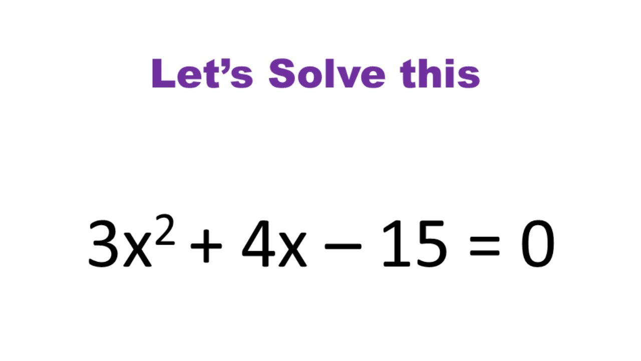 Let's simplify this SAT Maths problem!!! - YouTube