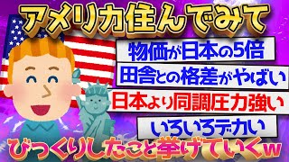 【2ch面白いスレ】アメリカ住んでびっくりしたこと書けｗ【ゆっくり解説】