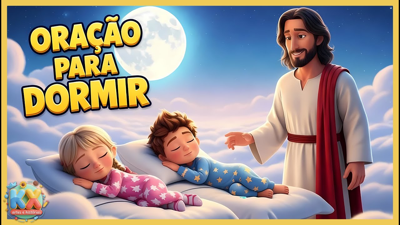 2 HORAS de Música Infantil para Dormir 🙏 | Oração e Canção de Ninar Cristã