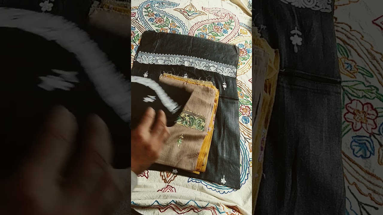 ari work woollen stole paladar design available at our place do visit see our more items