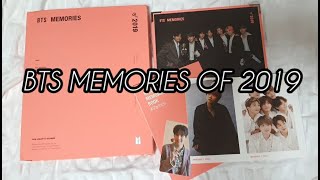 ENG) 방탄소년단 2019 메모리즈 언박싱 / BTS MEMORIES OF 2019 UNBOXING