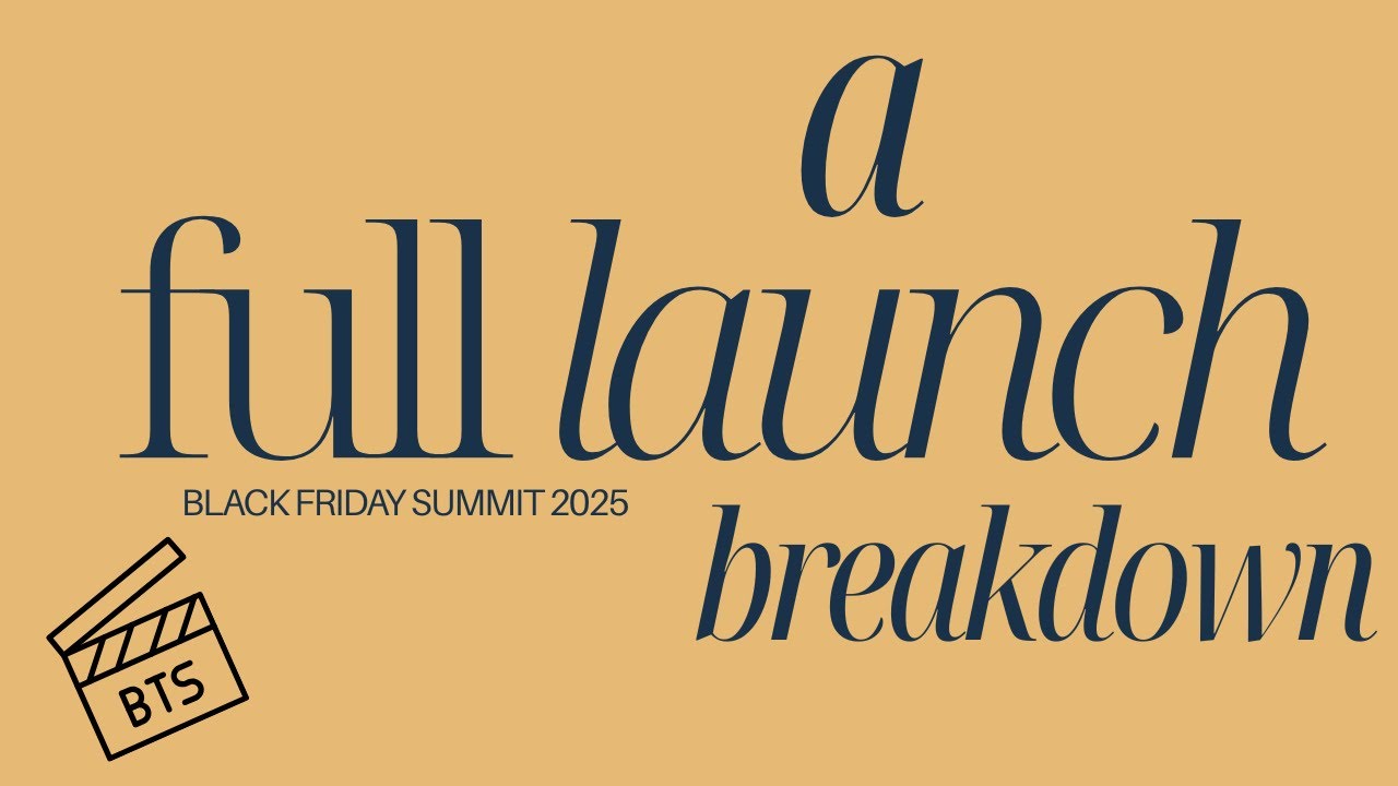 Behind the Scenes of Hosting the Black Friday Summit 2025: A Full Launch Debrief