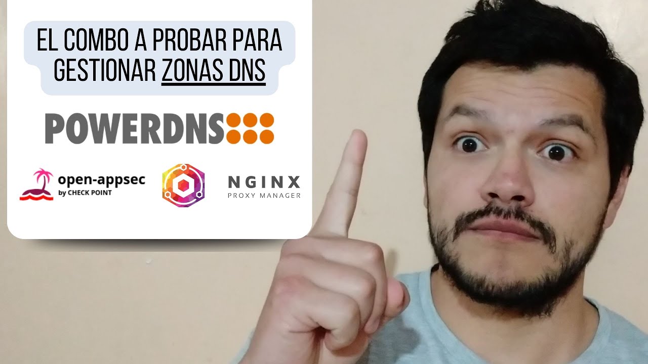 ¿Todavía dependes de servicios externos para tus zonas DNS? usa PowerDNS‑Admin + NPM & open-appsec