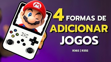 4 FORMAS SIMPLES de ADICIONAR JOGOS no R36S | R35S - GUIA PRÁTICO ARKOS