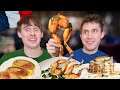 Brits try michelin star frogs legs