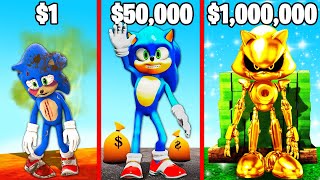 From $1 SONIC To $1,000,000 SONIC In GTA 5