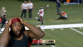 The End Of Brees!? Tampa Bay Buccaneers vs New Orleans Saints Divisional Round Highlights! REACTION!