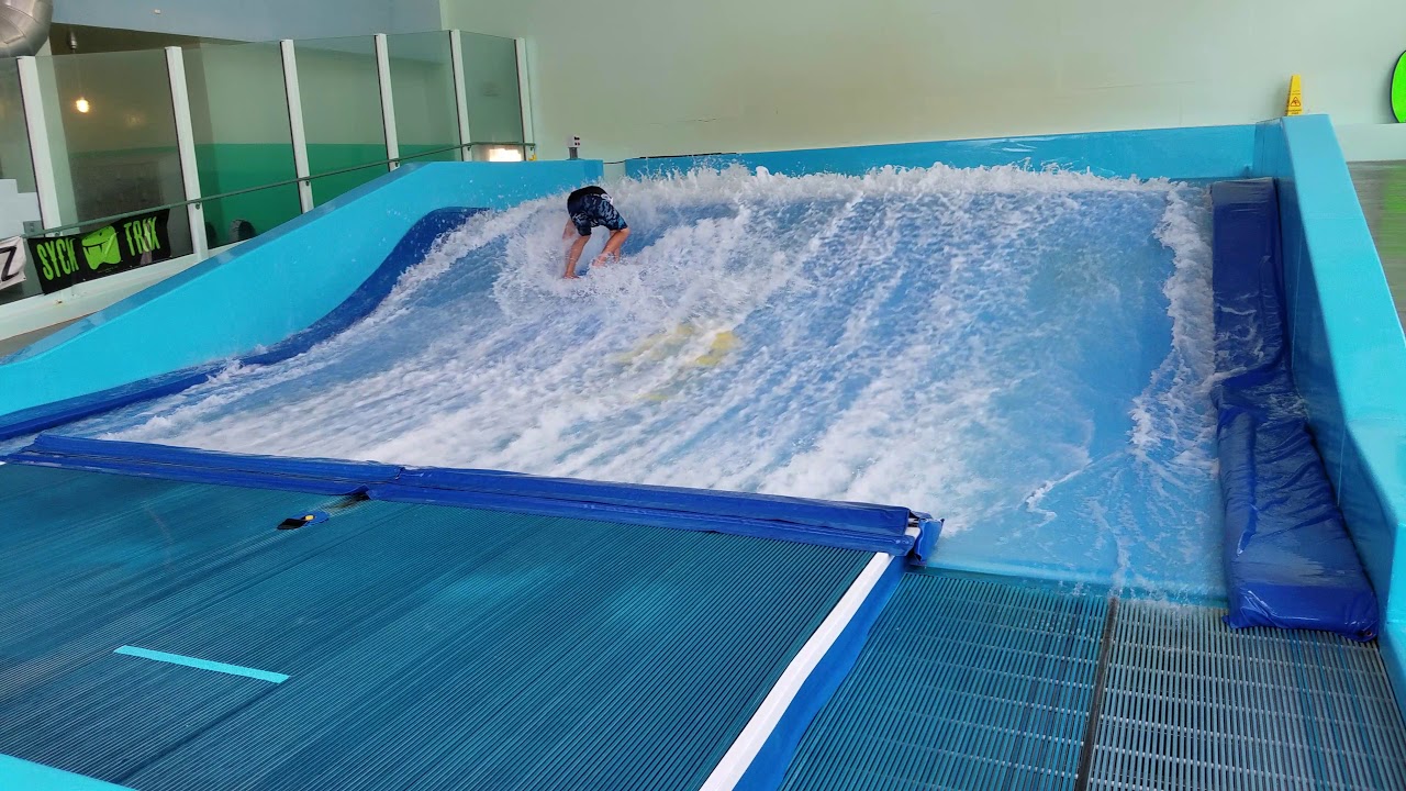 Provo Beach Utah FlowRider Indoor Surf Machine Shopping Center Pros