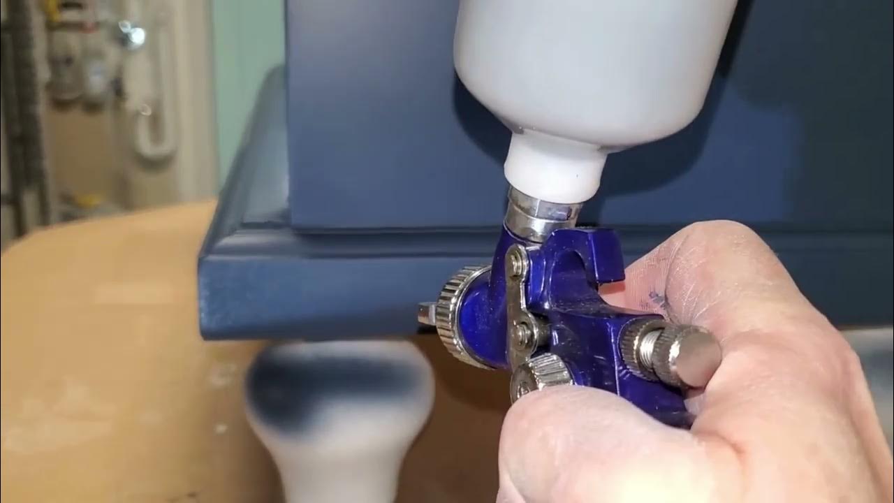 Painting DIY with Harbor Freight HVLP paint gun YouTube