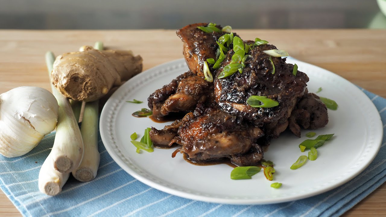 Lemongrass Ginger Chicken Recipe YouTube