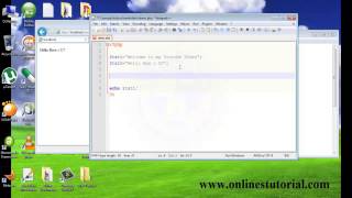 PHP Tutorial in Hindi Urdu 6 Introduction Variable,String Variable 2 2