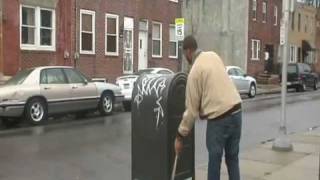 Amazing Street Drumming: Philly Drummer plays Drums, Mailbox & Street Sign! #SportsEdutainment
