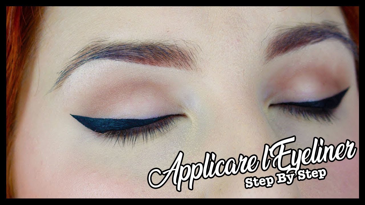 Come Mettere L Eyeliner Per Principianti Step By Step Once Upon A Cass Youtube