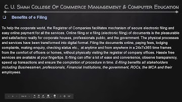 B.COM SEM-1 COMPANY LAW-1 U2 PART XII  BY PROF. BHARTI PARMAR