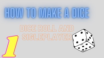 how to make a dice in scratch-basic roll and singleeplayer #1