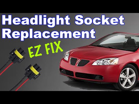 邦楽 PONTIACSGALAXYHEADMEETING Blankeyjetcity How to FIX MELTED headlight wiring harness - Chevy - Pontiac
