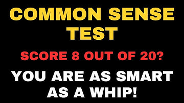 Can You Get 8 Out Of 20? Your Brain Is ULTRA Smart! (95% Fail!)