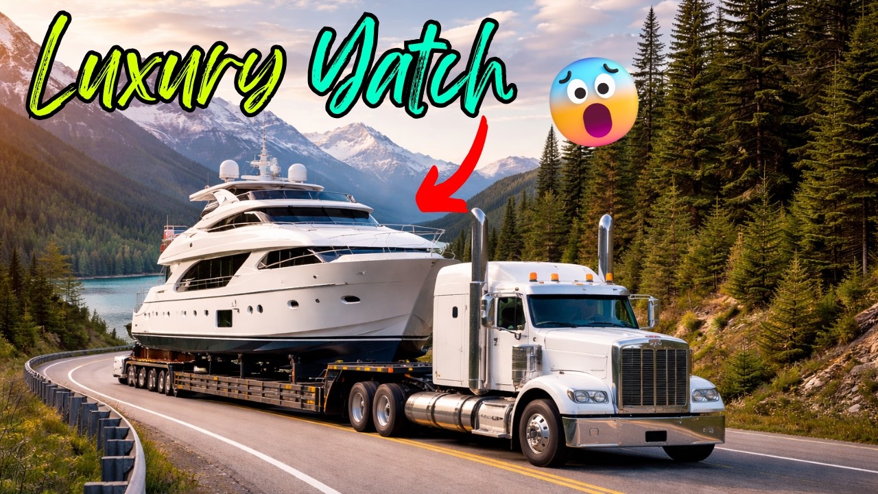 Delivering a Luxury Yacht to a Billionaire 🤑💵| ETS2 |