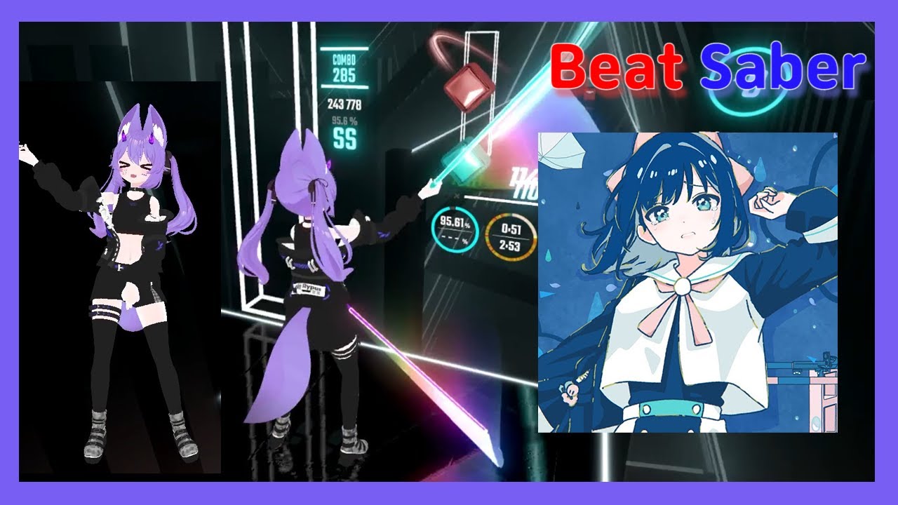 [Beat Saber] TUYU - It's Raining Nevertheless - YouTube