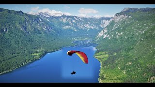Just Spectacular Scenery -- Paragliding in Slovenia amidst Lakes and Mountains!!!