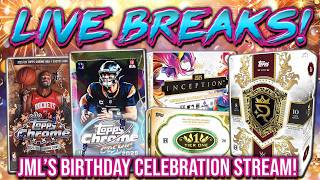 Celebrity JML's 40th B-DAY STREAM! | Tier One MLB Release Day + Cosmic NFL & Cactus NBA + WWE! (RGL 5569-5581) Profile