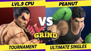 Level 9 Kazuya Vs. Peanut (Little Mac) Vs. The Grind 144 Ultimate Tournament -  Smash Ultimate SSBU