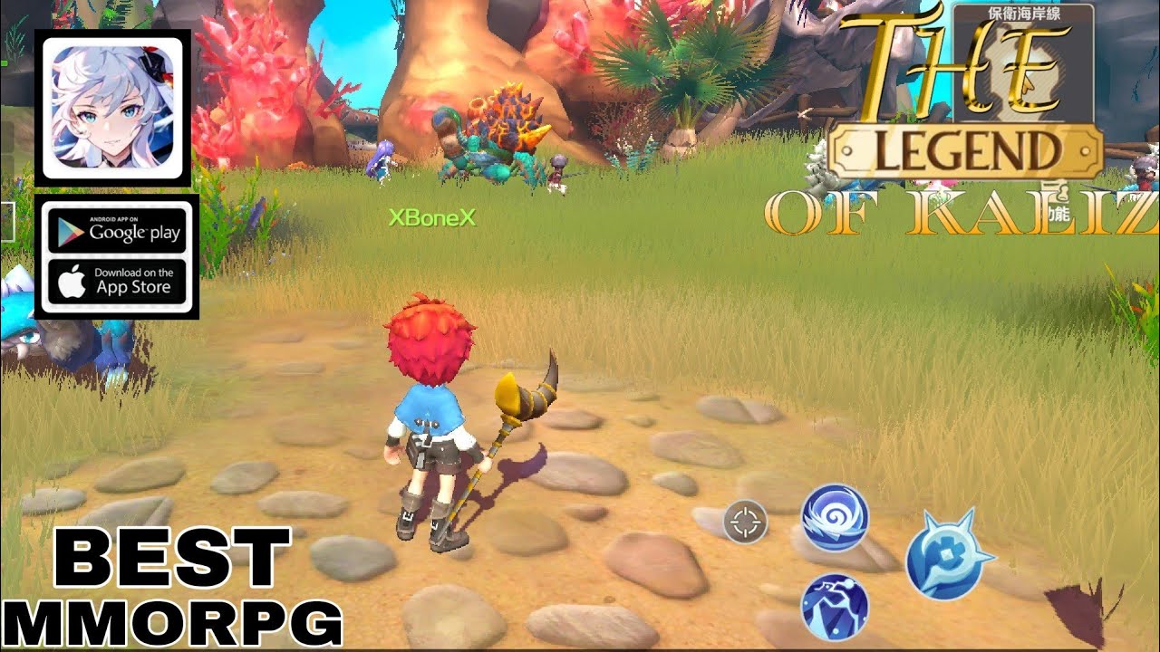 The LEGEND OF KALIZ Gameplay New Best MMORPG For Android/ios (CN)