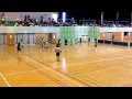 2014/12/21 鹿児島県ハンドボール総合選手権. Gfamily vs Bob.jr.?