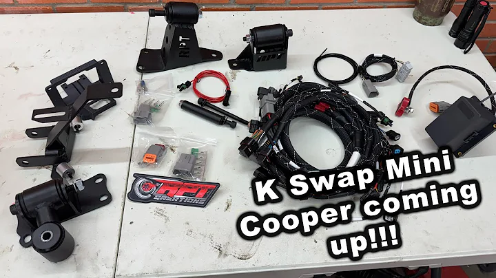 MINI Cooper (R53) Honda swap Kit is here!!!