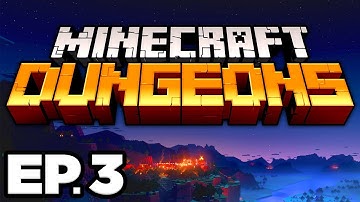 🌵 CACTI CANYON, AWESOME LOOT, FIND THE DESERT TEMPLE! - Minecraft Dungeons Ep.3 (Gameplay Lets Play)