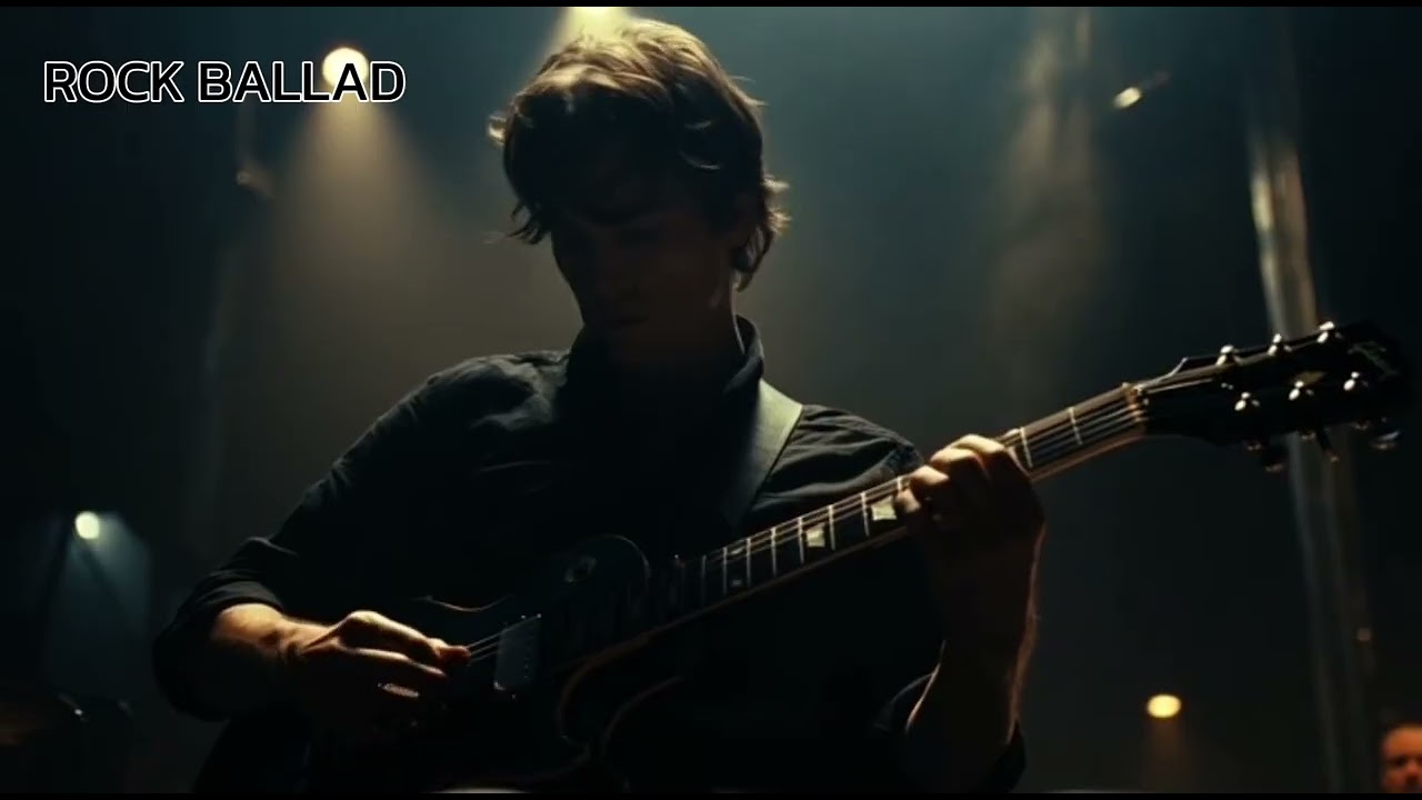 Emotional Rock Ballad Instrumental | Crying Guitar Solo – 1 Hour