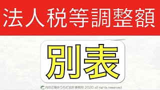 【超入門】法人税等調整額の別表の書き方をわかりやすく！法人税申告書の作り方と仕組みを解説するシリーズ！