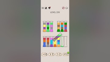 SortPuz Level 235 Walkthrough Solution iOS/Android