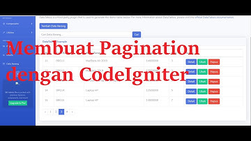 Membuat Pagination dengan CodeIgniter