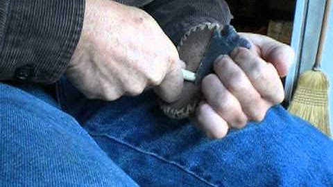 Beveling/Resharpening a point or knife blade