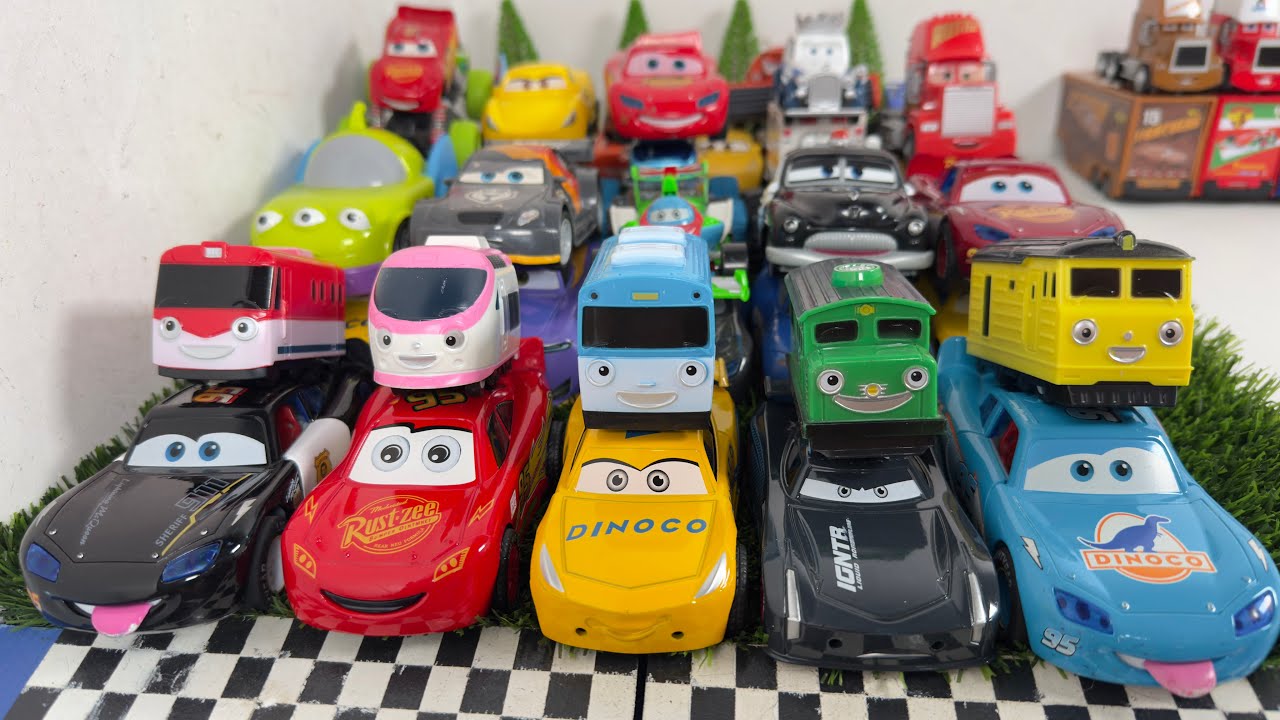 Disney Pixar Cars Unboxing Review | Lightning McQueen, Tow Mater, Doc Hudson, Sally Carrera, Mack