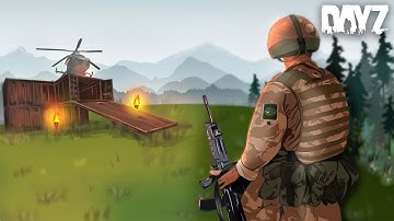 Building a SECRET Base OFF THE MAP! DayZ