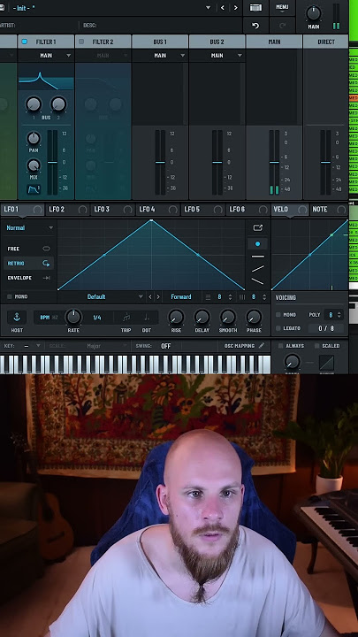 Cool Reverbed Sine Plucks in Serum!!! #Ableton #Psytrance #Tutorial #SoundDesign #MusicProduction