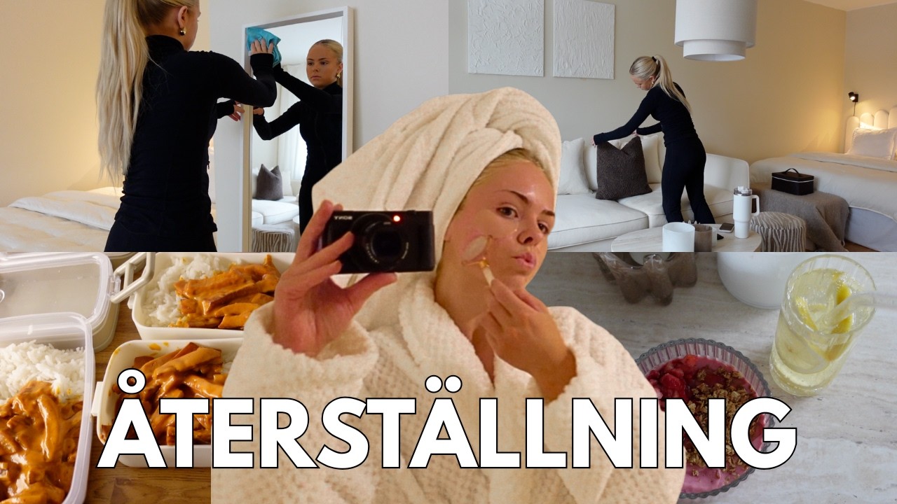 RESET - DAY! Efter en intensiv & kaotisk vecka 🧖🏼‍♀️