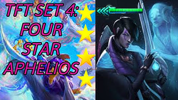 ONE MAN ARMY APHELIOS! - BEST COMP EVER? - TFT SET 4 Teamfight Tactics FATES I GAMEPLAY Guide! PBE