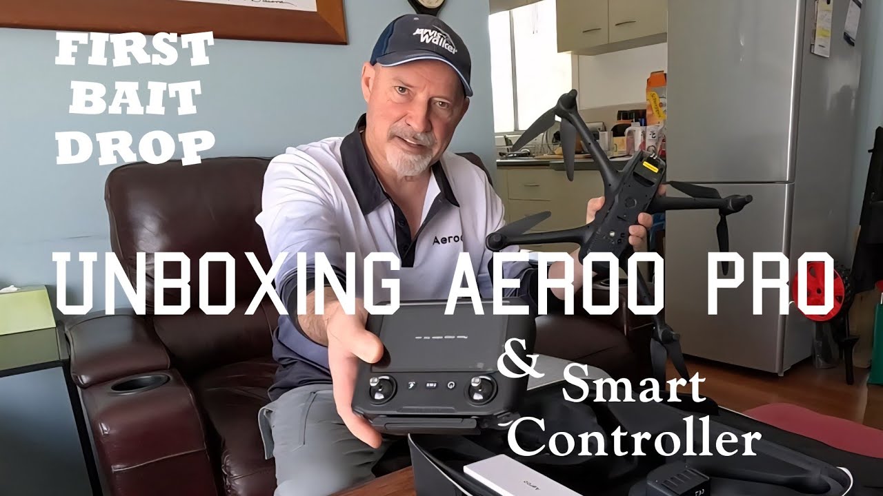 Распаковка Aeroo Pro и Smart Controller. Первый запуск приманки.