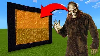 How To Make A Portal To The Bigfoot Dimension in Minecraft!