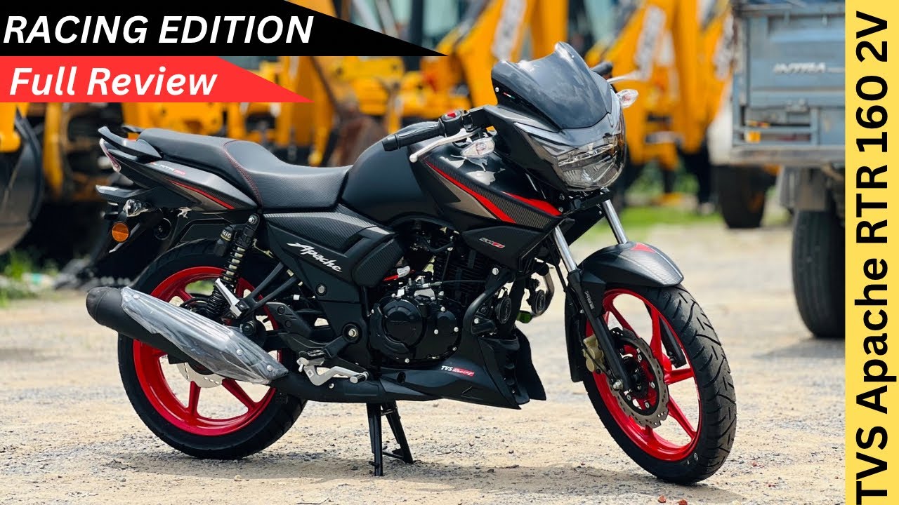 2024 TVS Apache RTR 160 2V Racing Edition Full Detailed Review🔥New ...