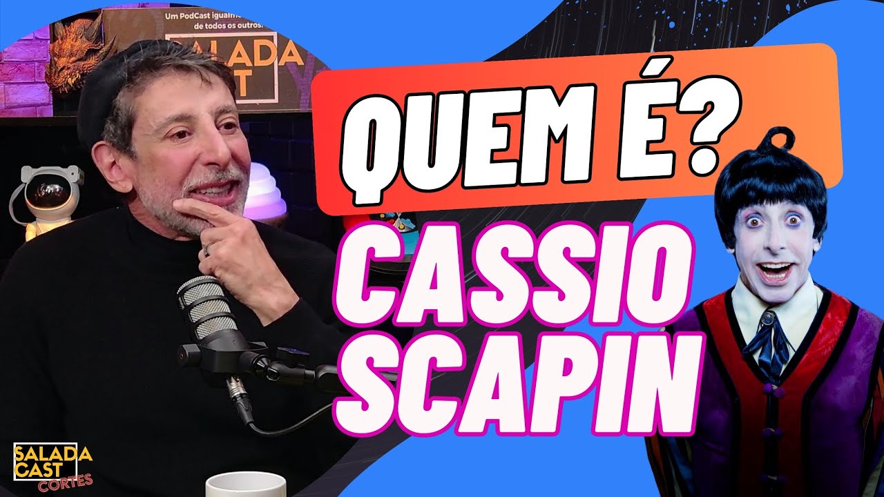QUEM É CASSIO SCAPIN?  - CASTELO RATIMBUM
