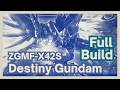 HG Destiny Gundam Clear Color | ZGMF-X42S | Full Build |
